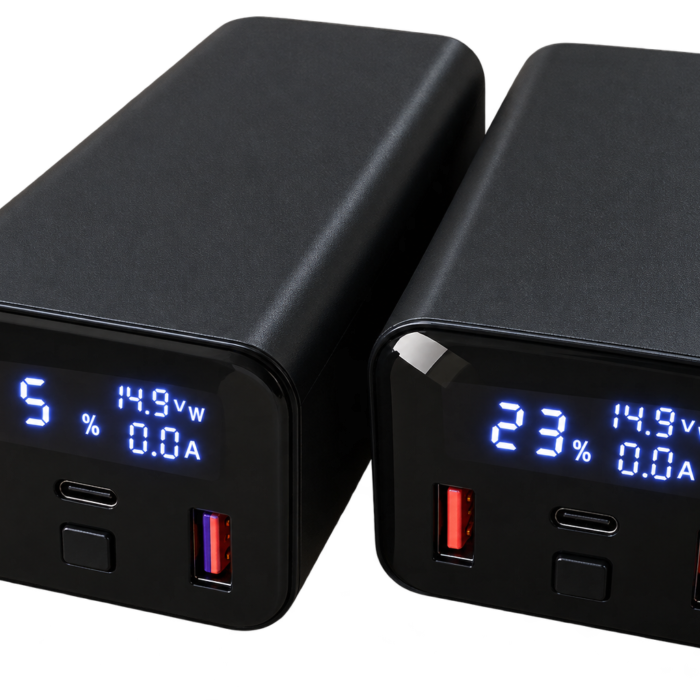PD65W Fast Charging Power Bank 74Wh – USB-C PD Input/Output with Dual USB Ports